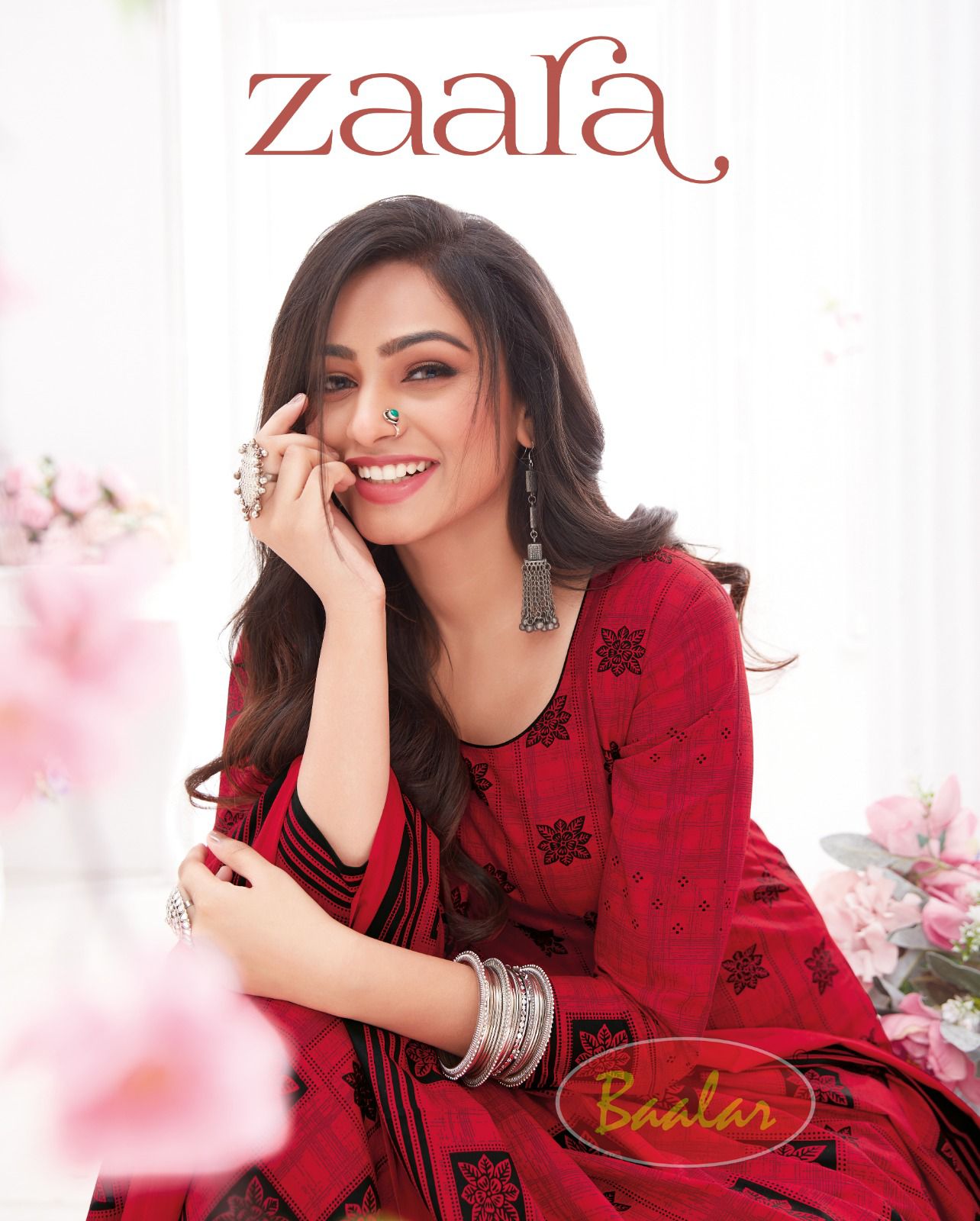 Zaara Vol 14 By Baalar Cotton Printed Dress Material Collection